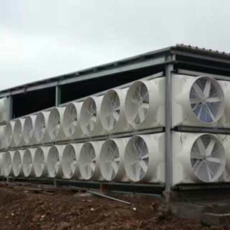 玻璃钢风机侧墙安装实例