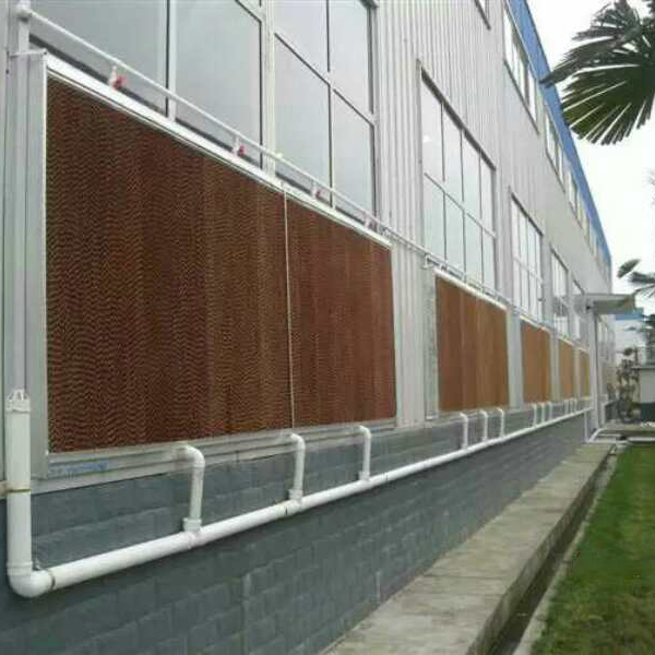 水帘墙降温系统安装实例