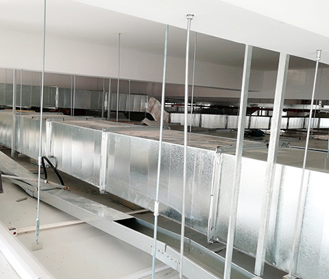 组合空调无尘车间整体降温