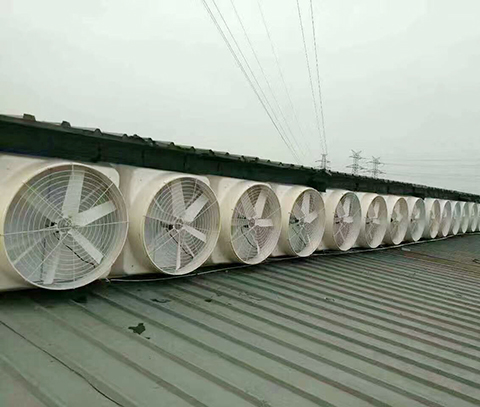 负压风机安装工程案例