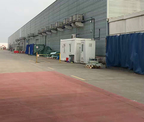 水空调侧墙安装实例