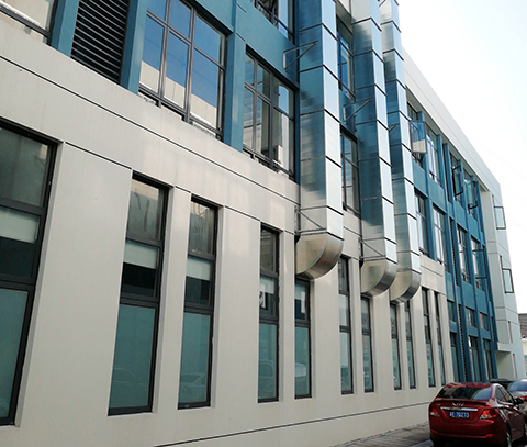 组合空调无尘车间整体降温